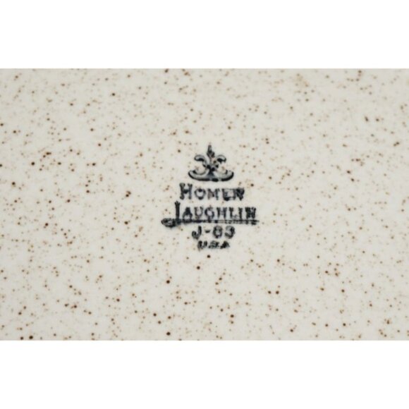 TWO Homer Laughlin Country Strawberry Stoneware Dinner Plates J-83 USA Vintage - Picture 5 of 8